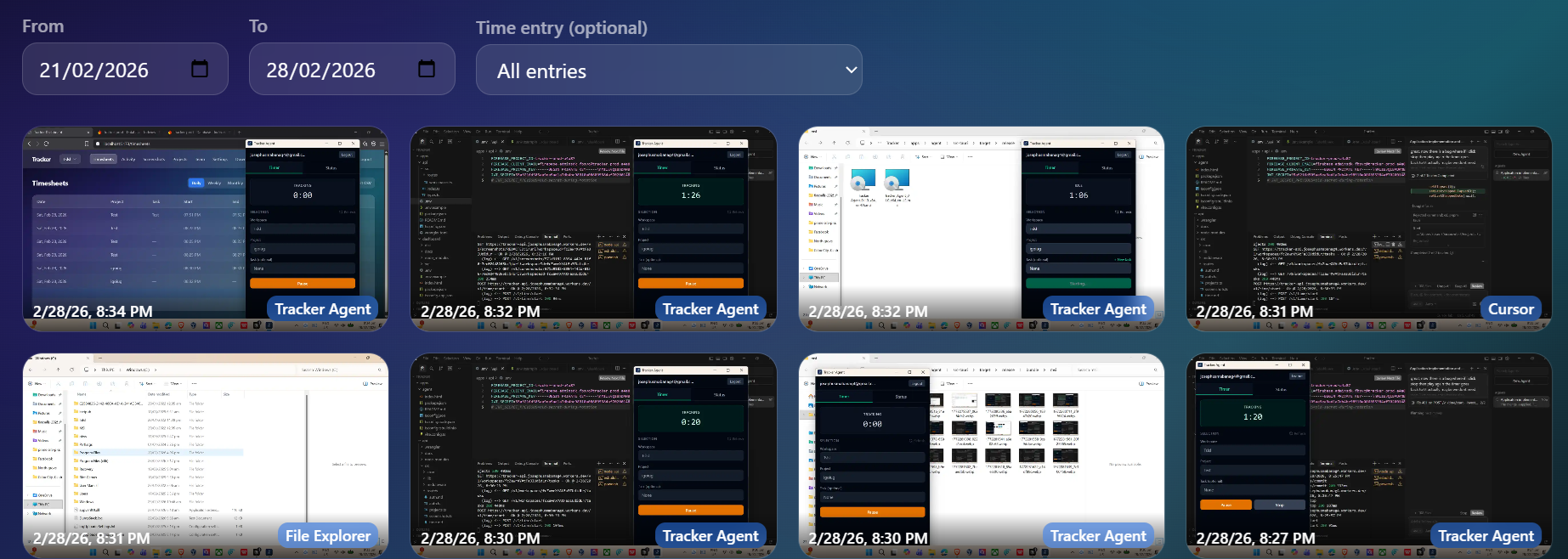 Trackidi – Time tracking with screenshots